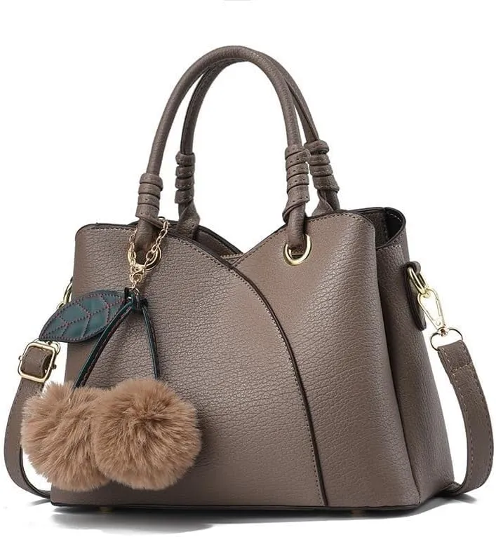 Women Stiching Crossbody Top Handle Bags And Shoulder Bag Large Capacity Color Block Satchel Hobo Purses Tote Wallets