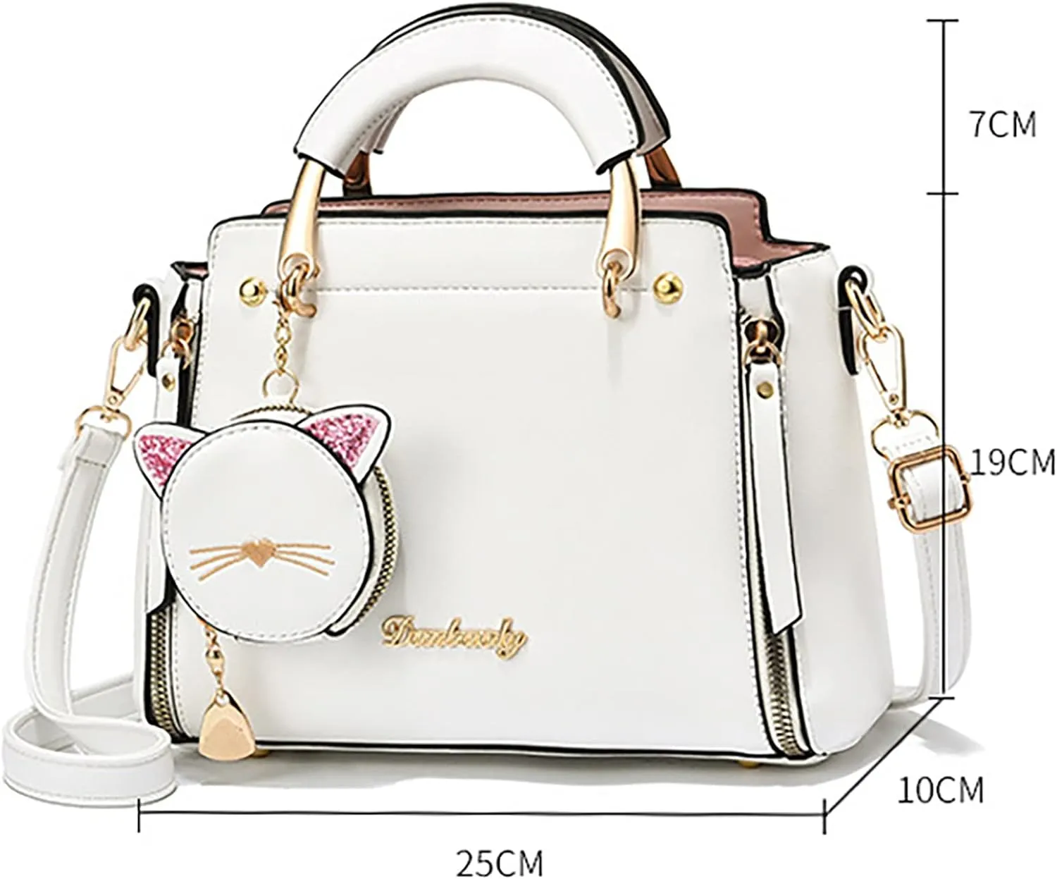 Women's Fashion Portable Shoulder Bag Messenger Bag Foldable Tote Bags