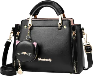 Women's Fashion Portable Shoulder Bag Messenger Bag Foldable Tote Bags