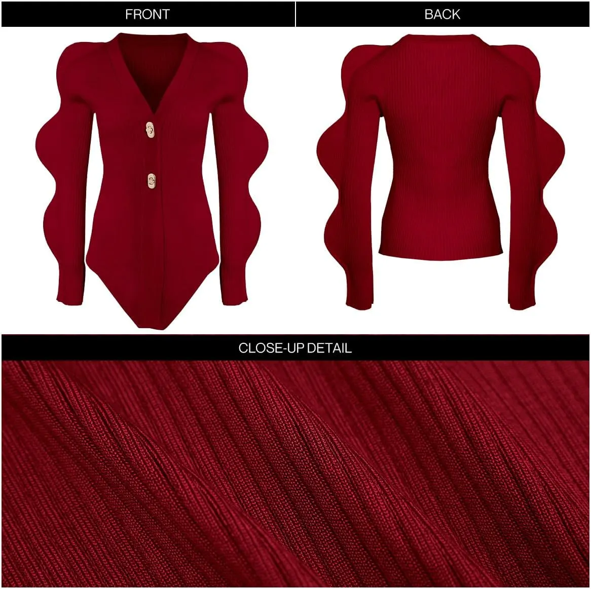 Women's Knit Cardigan Sweaters Long Sleeve Button Down Open Front Casual Outwear Trendy 2025