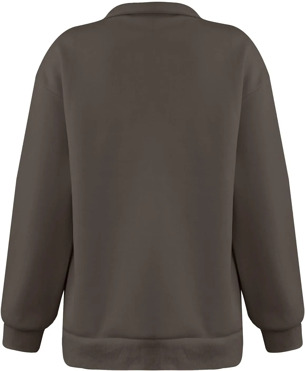 Womens Oversized Sweatshirts Crewneck Quarter-zip - Fall Fashion Pullover Outfits 2024 Y2k Clothes