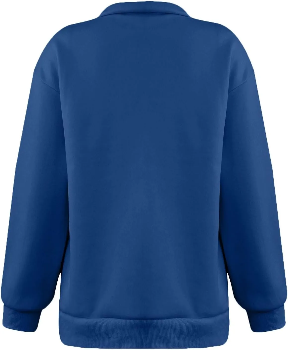 Womens Oversized Sweatshirts Crewneck Quarter-zip - Fall Fashion Pullover Outfits 2024 Y2k Clothes