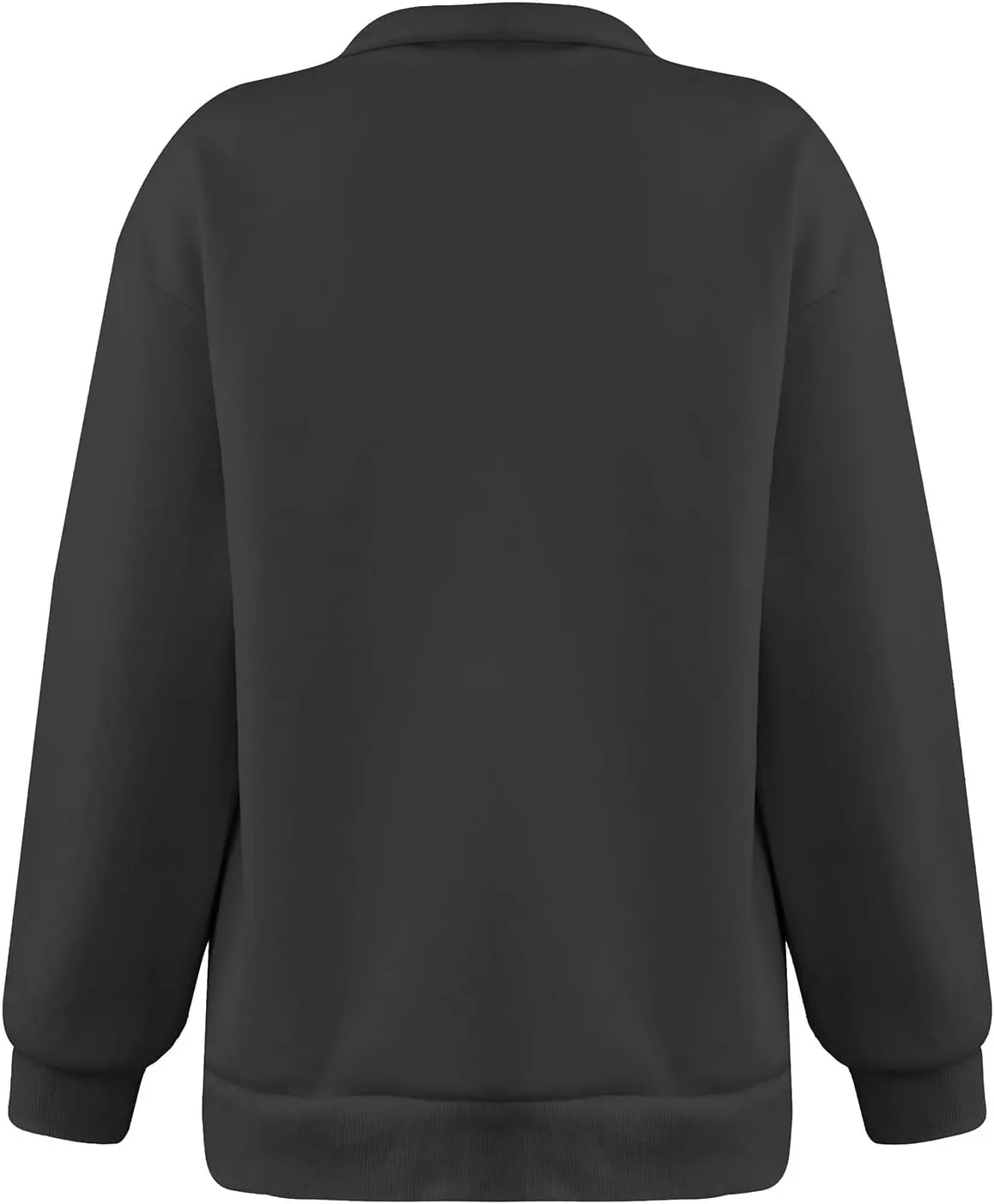 Womens Oversized Sweatshirts Crewneck Quarter-zip - Fall Fashion Pullover Outfits 2024 Y2k Clothes