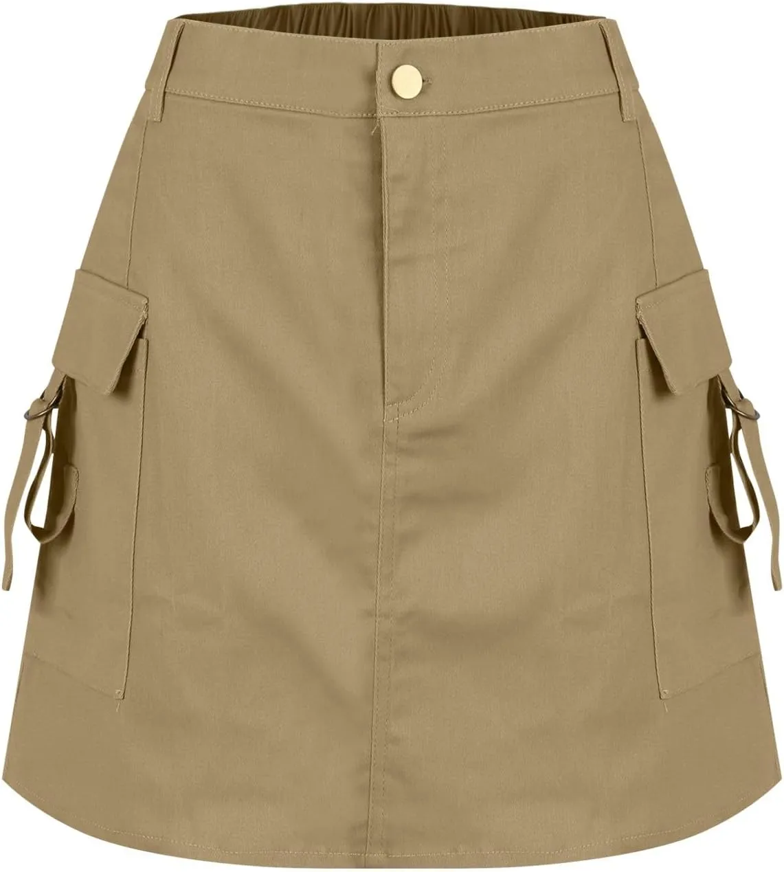 Women's Skorts for Woman Casual Mini High Waist Solid Workwear Skirts,XS-XL