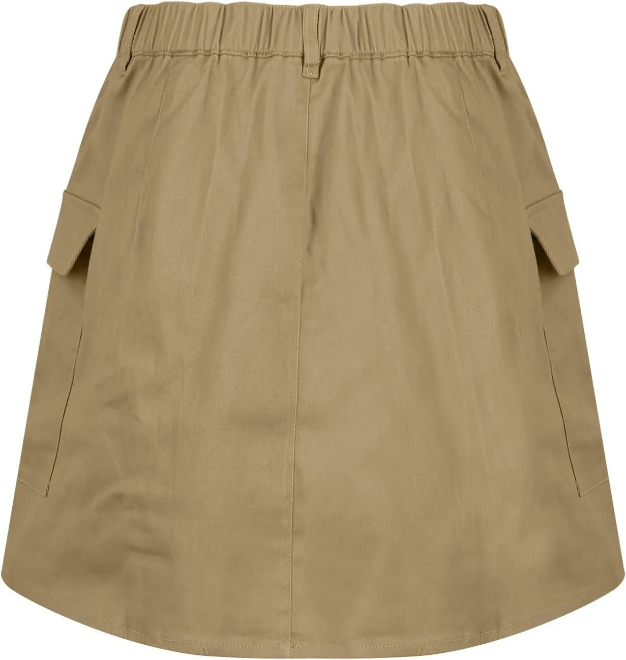 Women's Skorts for Woman Casual Mini High Waist Solid Workwear Skirts,XS-XL